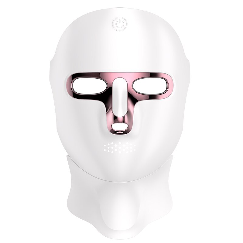 7 in 1 LED Face Mask - Portable Silicone Face Neck Skin Tightening Acne Anti Aging