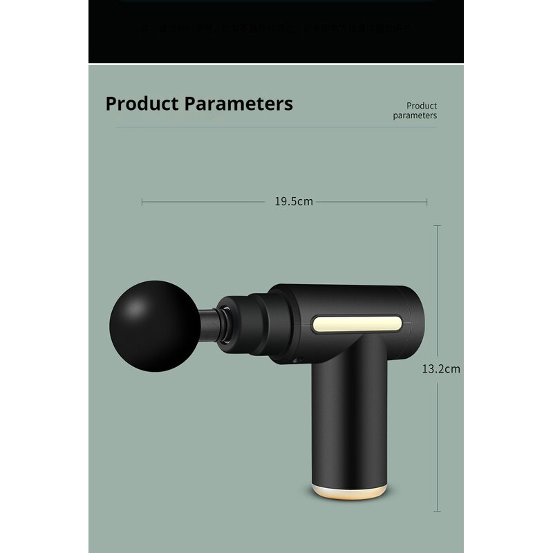 Mini Massage Gun - Key Model Factory Direct Muscle Body Professional Organization Tool
