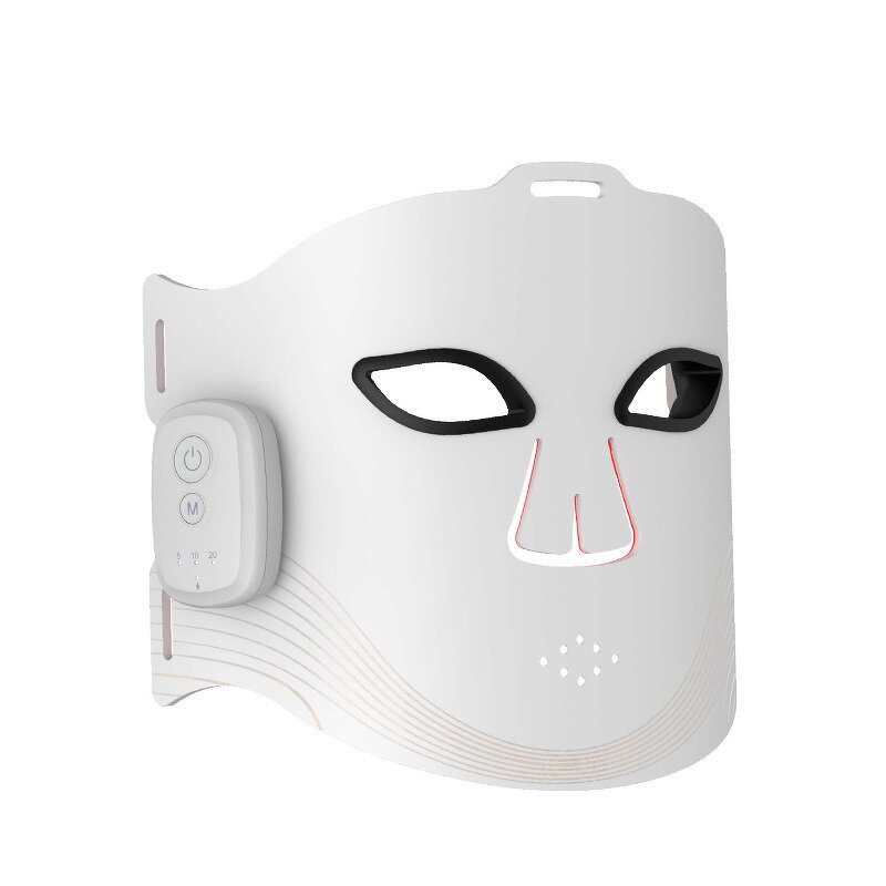 Silicone LED Facial Mask - Amazon Exclusive Food-Grade Near-Infrared RF Technology
