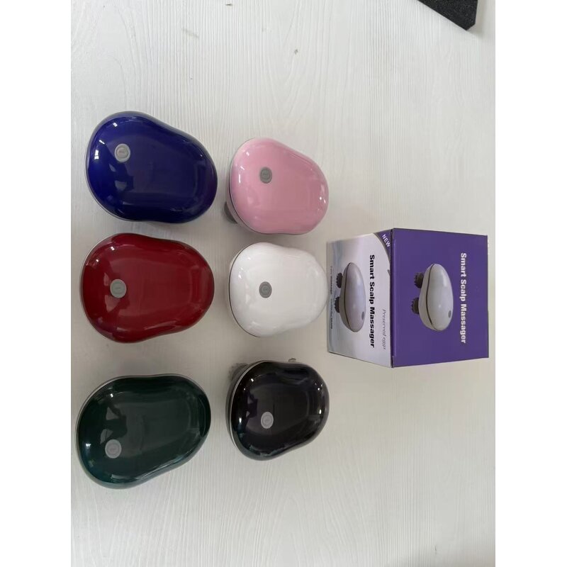 Waterproof Head Massager - Rechargeable Electric Hand Held Scalp Massage Tool