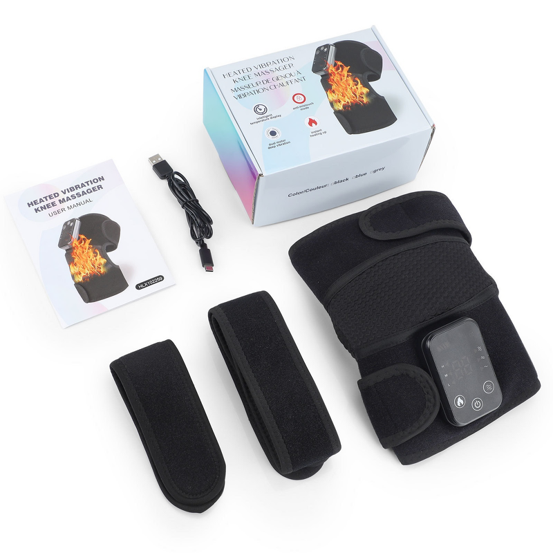 3-in-1 Knee Massager - Bestselling Professional Electric Heating Shoulder Elbow Support