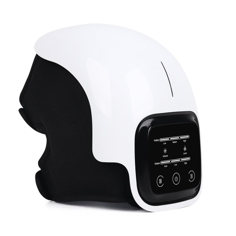 Electronic Knee Massager - New Design Red Light Full Wrapped Balloon 3-Level Heating