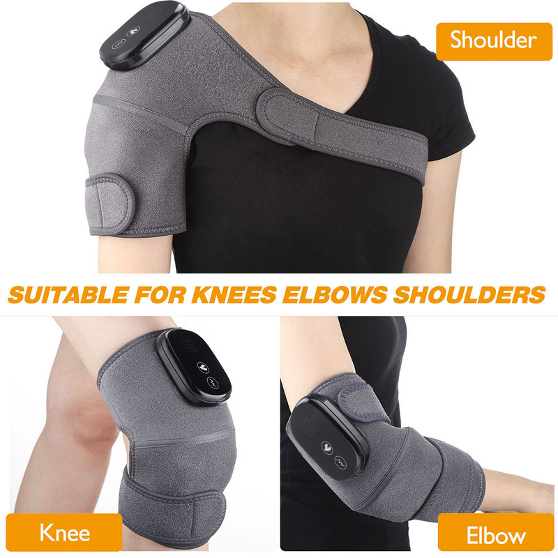 3-in-1 Knee Massager - Bestselling Professional Electric Heating Shoulder Elbow Support