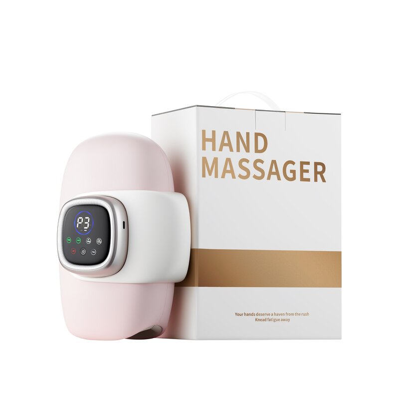 Cordless Wrist Massager - 2025 New Electric Hand Heat Air Bag Finger Therapy Tool