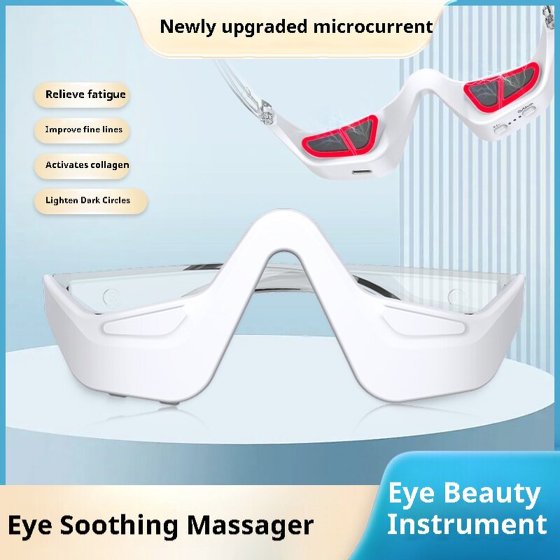 Eye Massage Glasses - Professional Anti-Wrinkle Dark Circle Reduction Mini Smart Tool