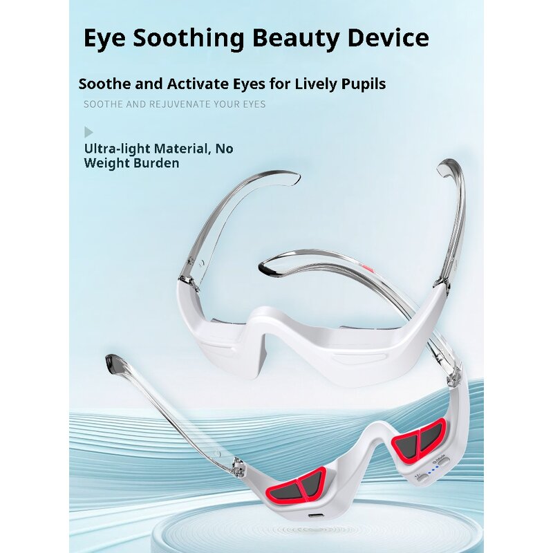 Eye Massage Glasses - Professional Anti-Wrinkle Dark Circle Reduction Mini Smart Tool