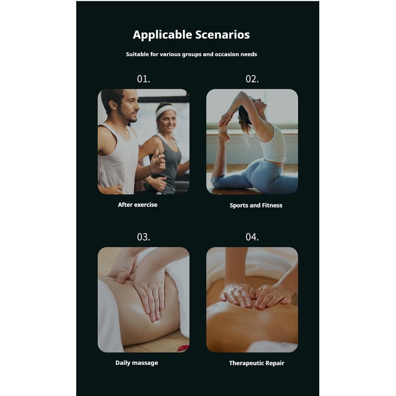 Mini Pocket Massage Gun - 2025 Hot Selling LCD Touch Screen Type C Charger