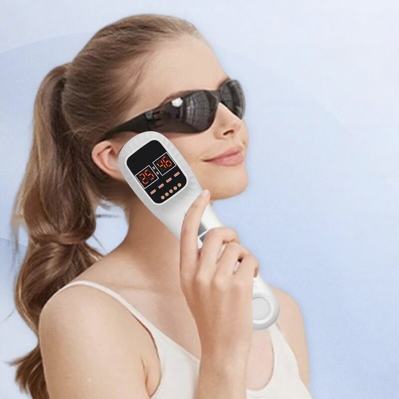 Laser-LED Beauty Device - At-Home Skin Rejuvenation Analysis System Body Use Tool