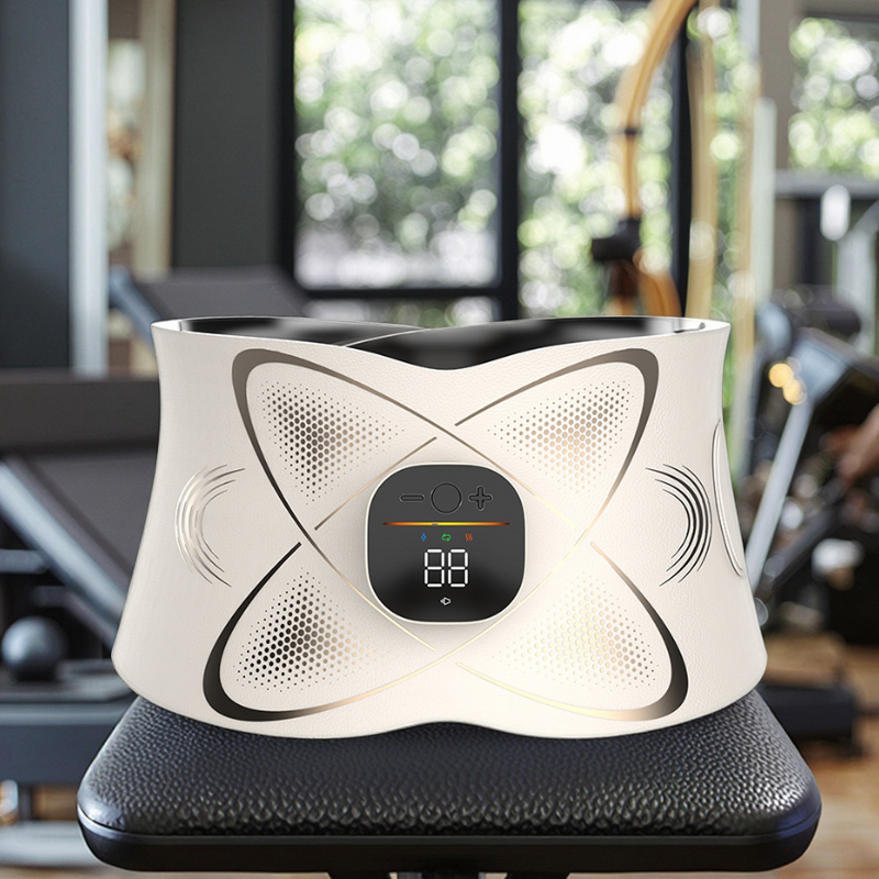 Eveekon Waist Massager - Rechargeable Back Kneading Type-C Heated Intelligent Belt