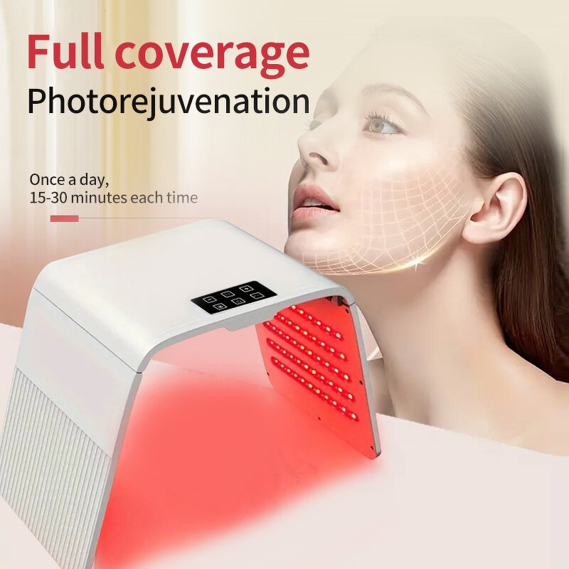 7-Color Light Therapy - 2025 Home Facial Massager Wrinkle Reduction Skin Tightening