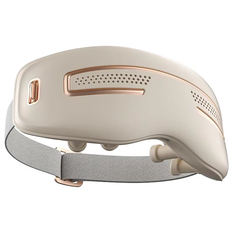 Heat Eye Massager Mask - Vibrating Hot Cold Migraines Relief Eye Care Device