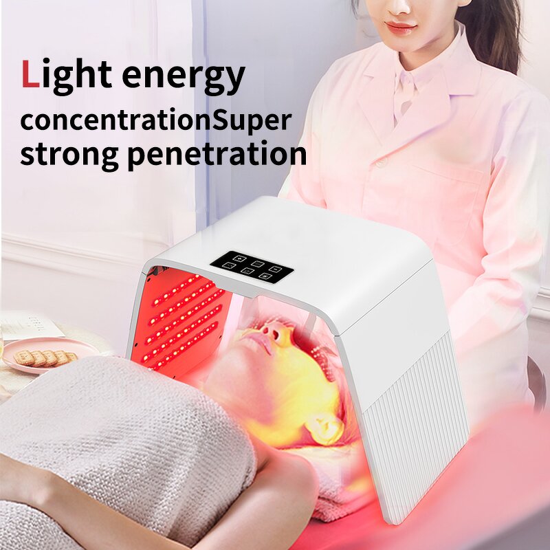 7-Color Light Therapy - 2025 Home Facial Massager Wrinkle Reduction Skin Tightening
