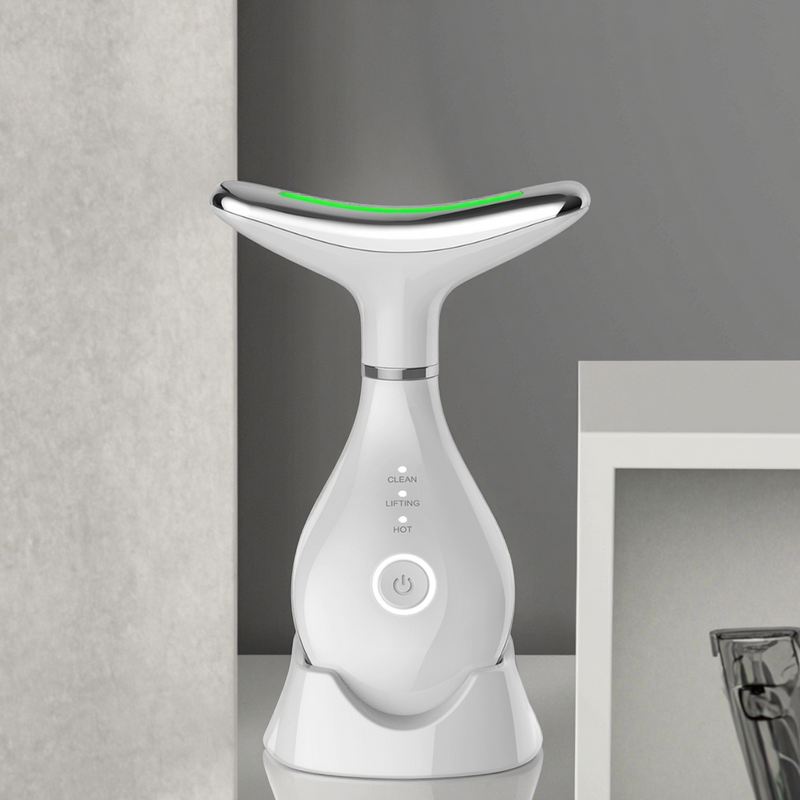 3 Colors Light Therapy - Mini Face Skin Lift Tighten Face Neck Anti Aging Beauty Instrument