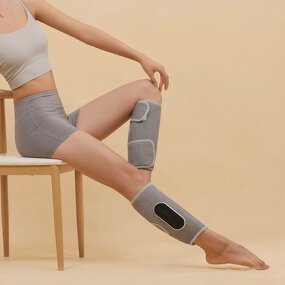 Calf Massager - Air Pressure Vibration Heat Therapy Leg Relaxation Massage Tool