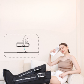 Air Compression Boots - Sports Recovery System Massage Therapy Fast Recovery Leg Massager