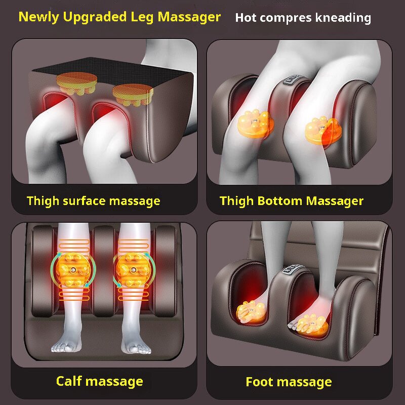 Full Body Massage Mat - Vibration Heat Electric Mattress Bed Chair Home Office Use