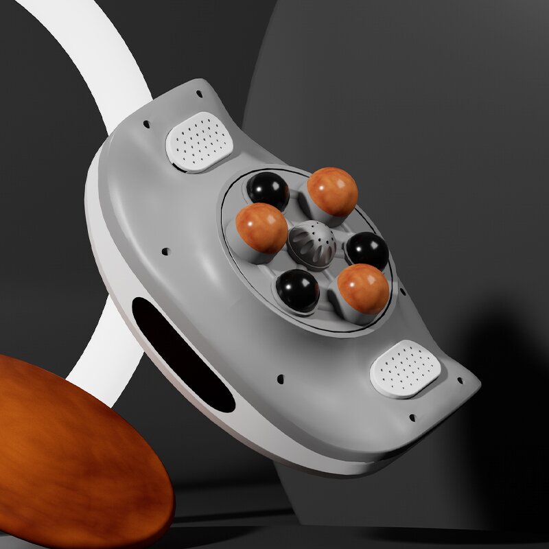 Automatic Abdominal Massager - Bian Stone Moxibustion Heating Rechargeable Body Care