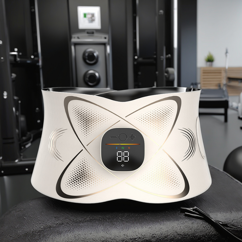 Eveekon Waist Massager - Rechargeable Back Kneading Type-C Heated Intelligent Belt