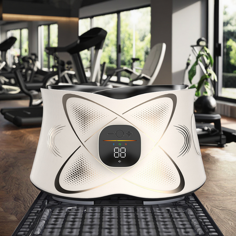 EMS Pulse Massage Belt - Custom Hot Compress Warm Palace Abdominal Slimming Waist