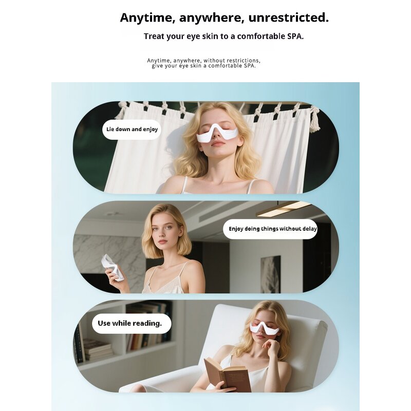 EMS Eye Care Massager - New Ultra-Light Skin-Tightening Dark Spot Vibrator Relief