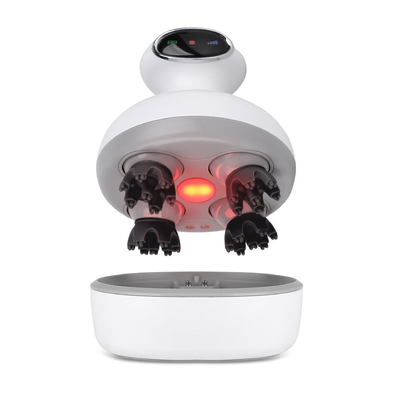 Travel Head Massager - Portable Kit Lightweight IPX7 Waterproof On-the-Go Relaxation