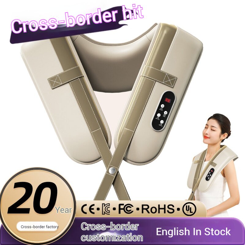 Neck Shoulder Massager - Adjustable Intensity Deep Tissue Muscle Pain 20 Sage Device