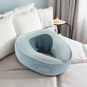 6D Shiatsu Neck Pillow - Heated U-Shaped Deep Kneading Massage Product Relief Tool