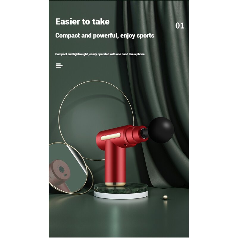 Mini Massage Gun - Key Model Factory Direct Muscle Body Professional Organization Tool