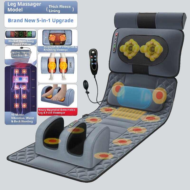 Electric Massage Mattress - Amazon Best Sellers Stretching Vibrating Shiatsu Heating