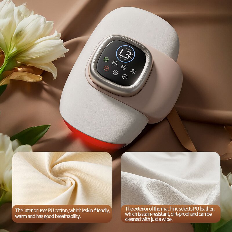 Hand Warmer Massager - Wave-shaped Kneading Airbag USB Tri-color Light Rechargeable