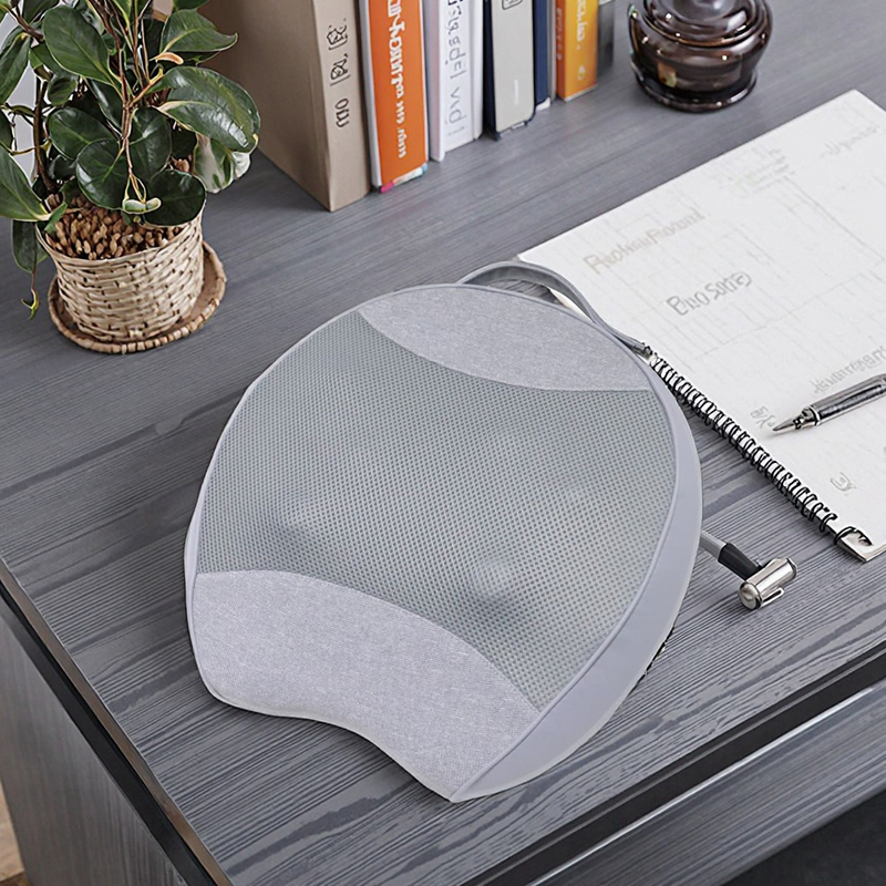 Back Massager - Ergonomic Mesh Wireless Heated Office/Car/Home Kneading Pounding