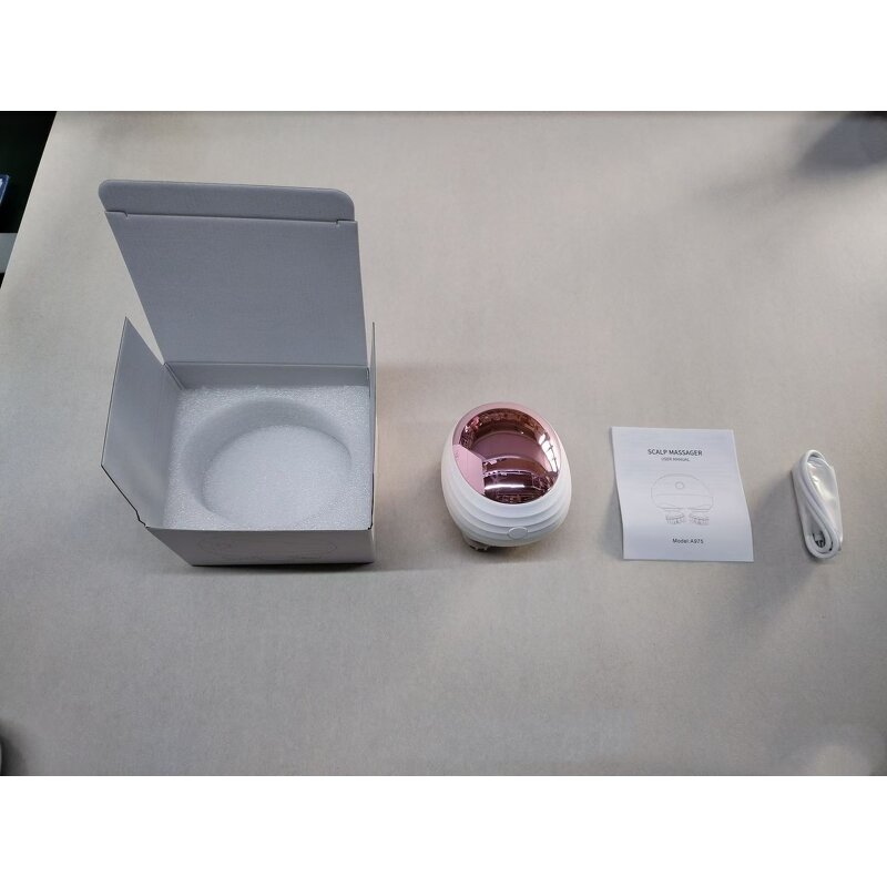 Mini Head Massager - Wet Dry Multifunctional Wireless USB Adjustable Speed Timing