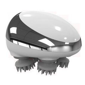 Mini Head Massager - Wet Dry Multifunctional Wireless USB Adjustable Speed Timing