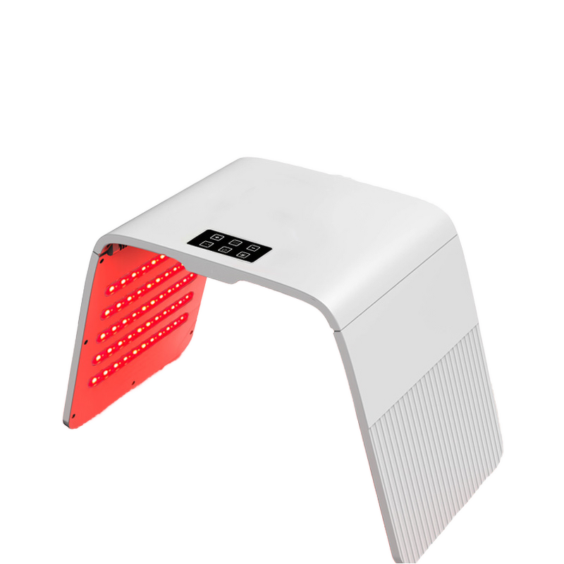 7 Colors Facial Steamer - Foldable Cold Spray ABS PDT LED Red Light Acne Removal