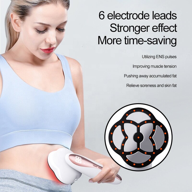 RF Body Sculptor - Portable Cordless Handheld 3 Modes Cool Belly Waist Arm Tool