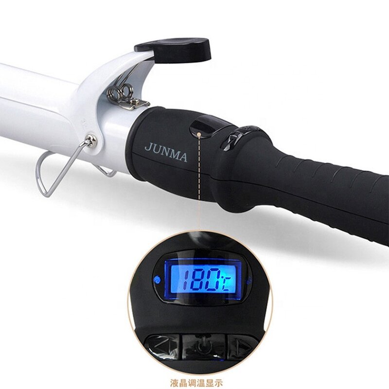 LCD Ceramic Curler - Top Selling Hair Waver Tongs Professional Styling Tools