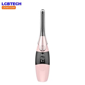 LCD Eyelash Curler - New Design USB Rechargeable Smart Temperature Setting Clip Tool