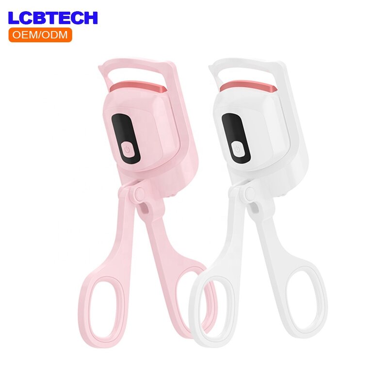 Heated Eyelash Curler - 2023 Wholesale Professional Curling Lash Lift Pink White Tool