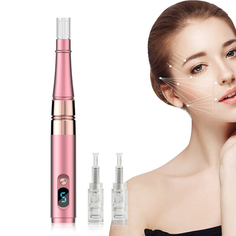 Microcurrent Microneedle - Plastic Auto LED Injection Beauty Personal Care Product