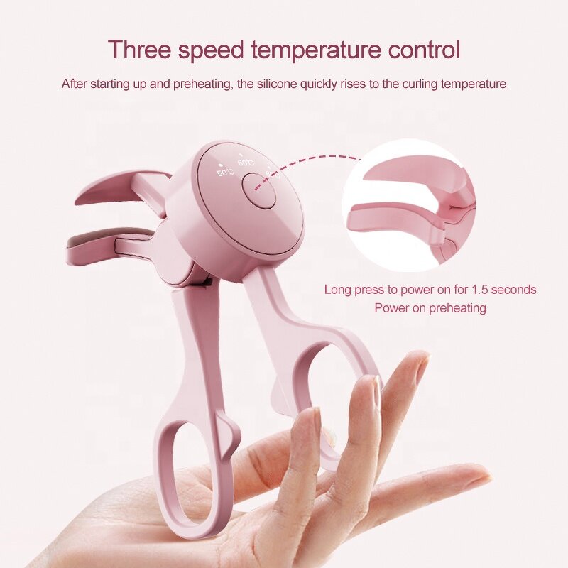 Upgraded Eyelash Curler - Wholesale Portable Electric Rechargeable Heated Long Lasting