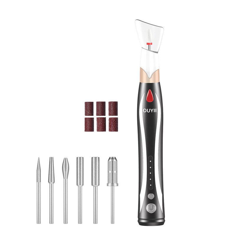 Acrylic Gel Nail Drill - Electric File Professional Manicure Pedicure Polishing Set