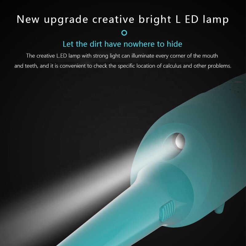 Travel Dental Scaler - New Easy-Carry Waterproof Rechargeable Professional Whitening