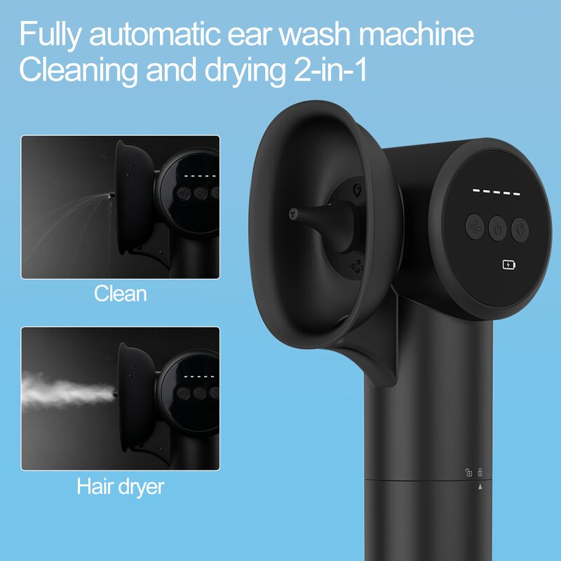 Wireless Ear Cleaner - Handheld Big Capacity Flush New Product Trends Stainless Steel