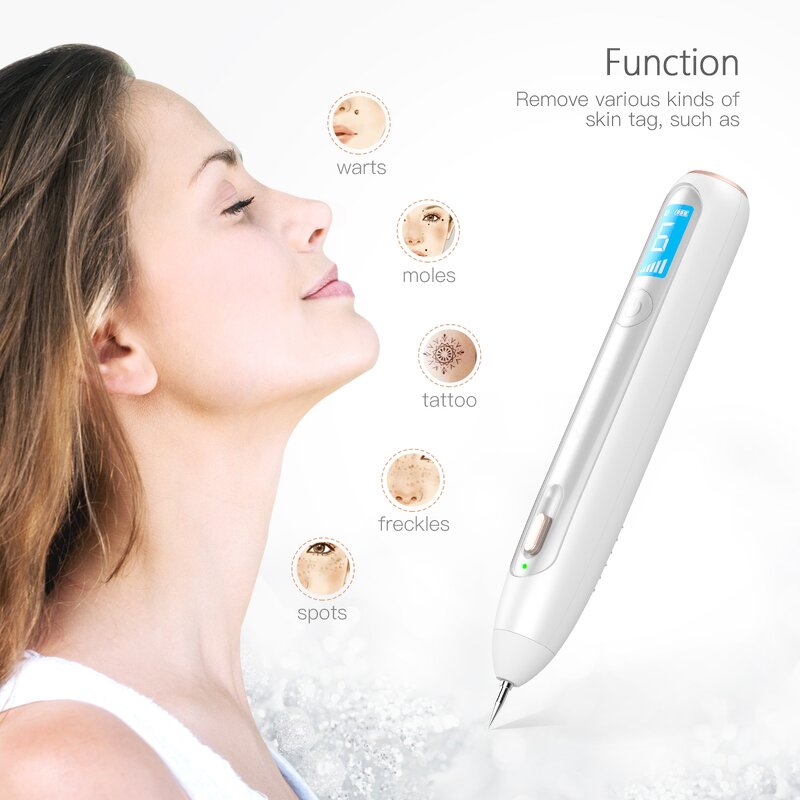 Laser Plasma Pen - Professional Portable Face Dark Spot Mole Wart Skin Tag Remover