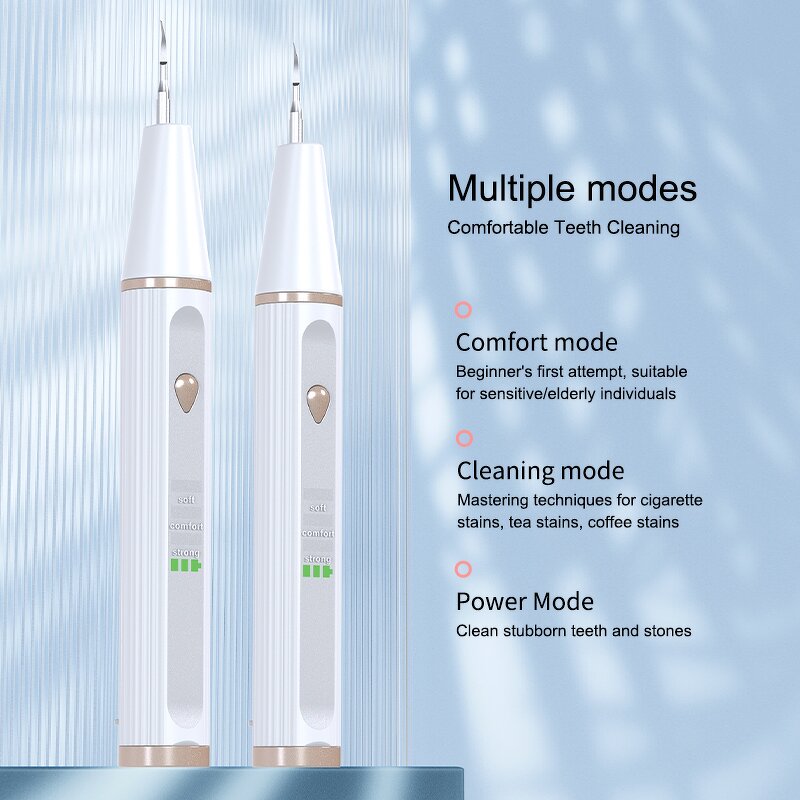 LED Dental Calculus Remover - Newest Oral Care Spotlight Ultrasonic Home Use Tool