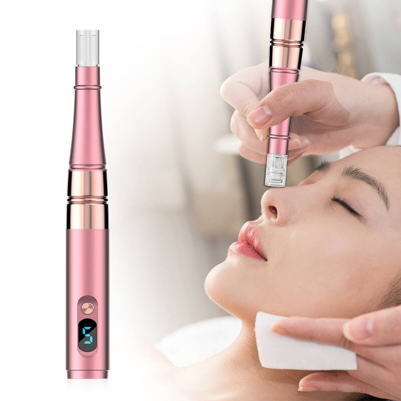 Microcurrent Microneedle - Plastic Auto LED Injection Beauty Personal Care Product