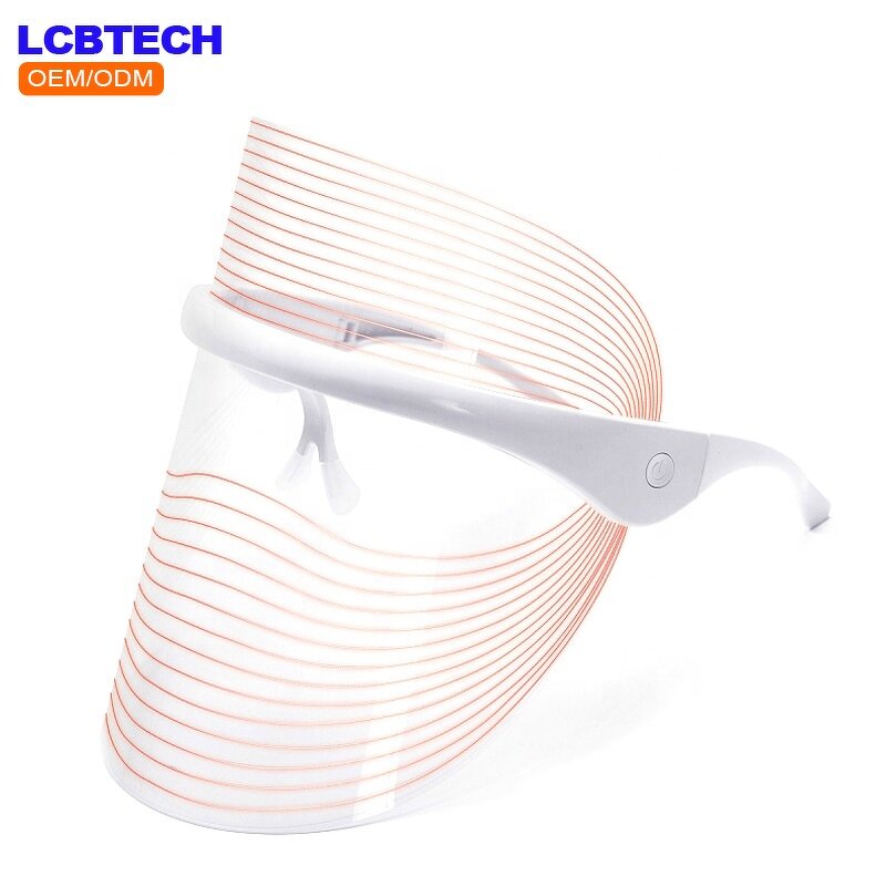 Rechargeable LED Mask - Professional 7 Color Home Photon Rejuvenation Wrinkle Remover