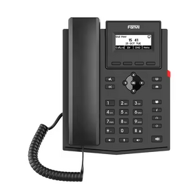 X301/X301P IP Phone - 2.3 Inch 2 SIP Lines EHS Wireless Headset POE Support