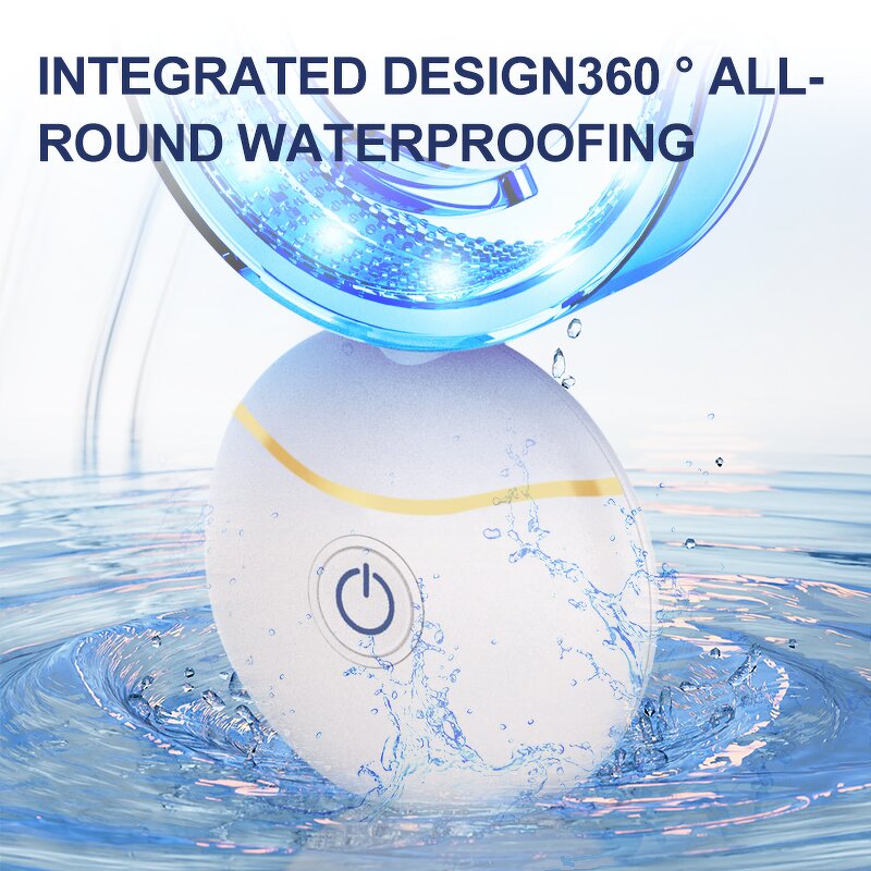 U-Shape Whitening Device - Eco-Friendly Rechargeable 360 Sonic Electric Toothbrush