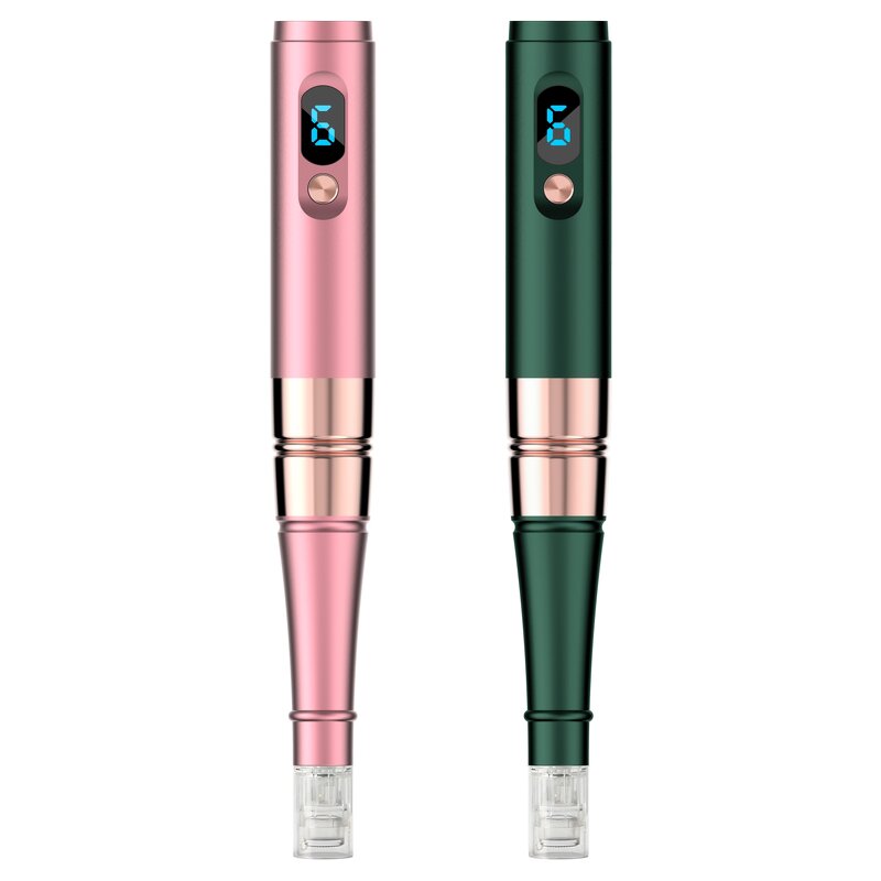 6-Speed Nano Microneedle - 0-3mm Micro Plastic Facial Beauty Personal Care Pen
